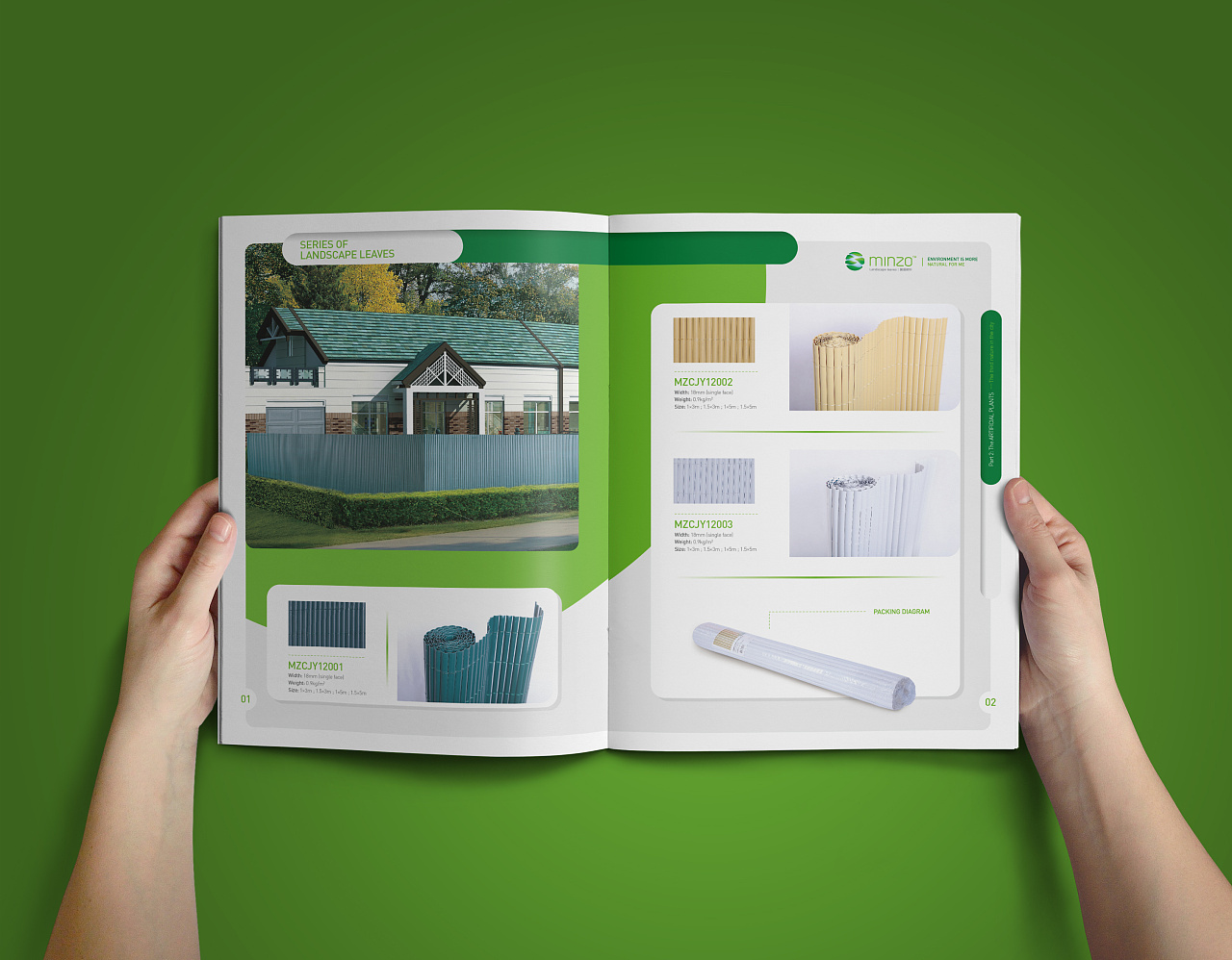 景觀樹葉產(chǎn)品畫冊與貼圖源文件網(wǎng)站設(shè)計(jì)